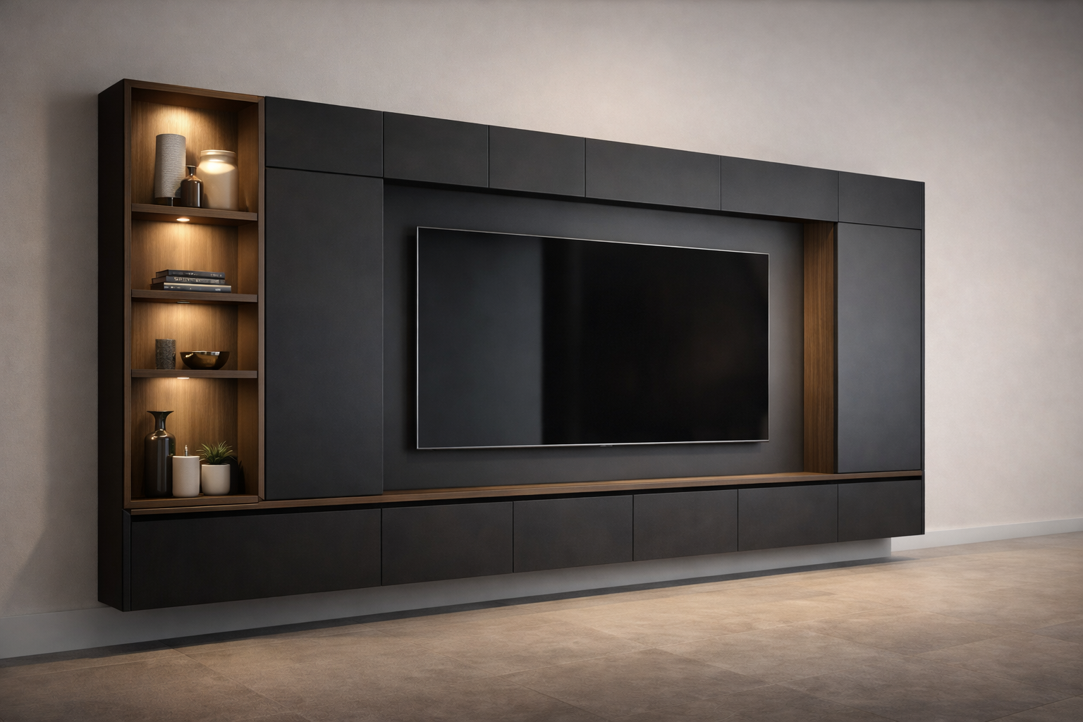 3D dizajn TV zida po meri